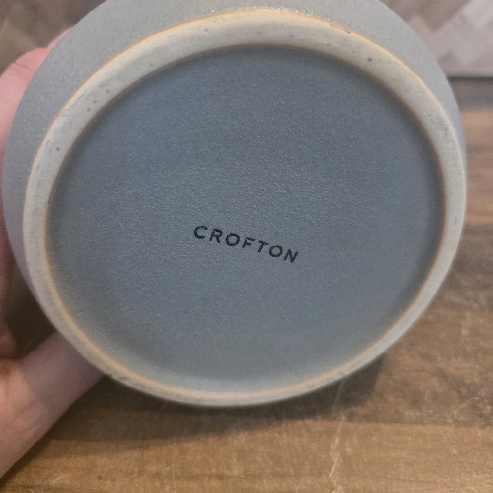 Crofton Vase Light Gray Home Decor Floral Ceramic Neutral Versatile 7